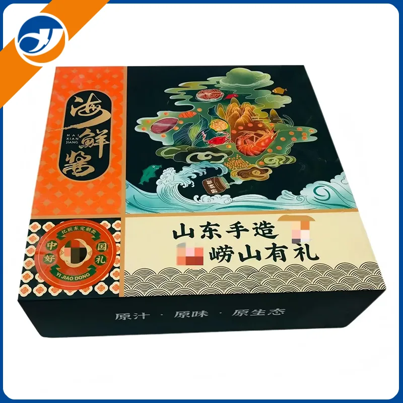 Πτυσσόμενο κουτί συσκευασίας μαγνητικής σάλτσας